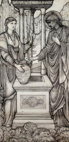 Chretit et le bien préraphaélite Sir Edward Burne Jones Peintures à l'huile
